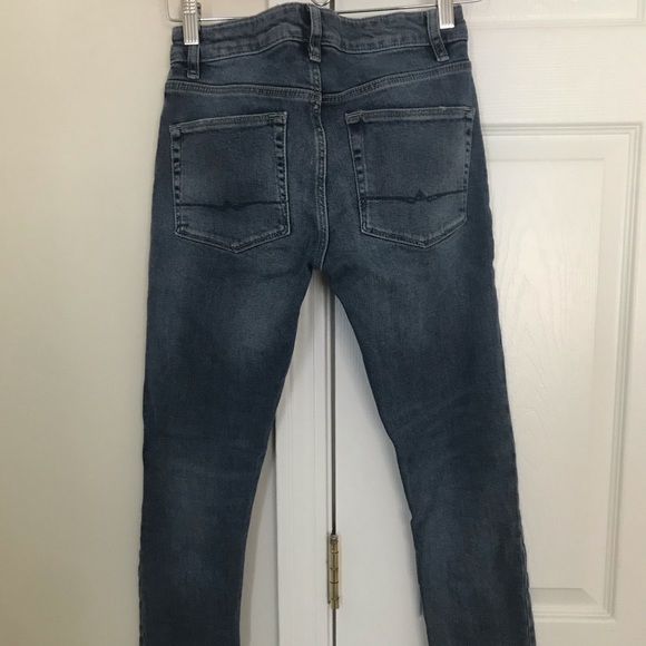 ASOS Super Skinny ankle grazer with rips jeans - Picture 6 of 8